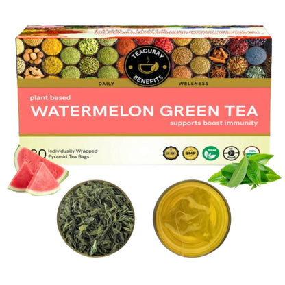 Teacurry Watermelon Green Tea Bags