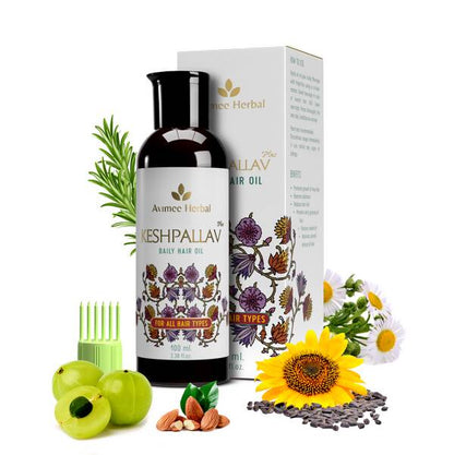 Avimee Herbal Keshpallav Plus Daily Hair Oil -  buy in usa 
