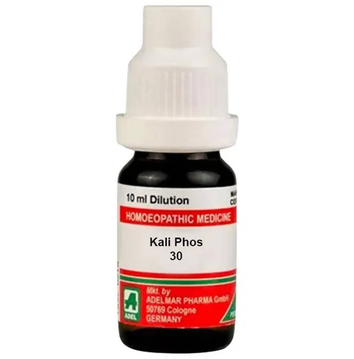 Adel Homeopathy Kali Phos Dilution - BUDNE
