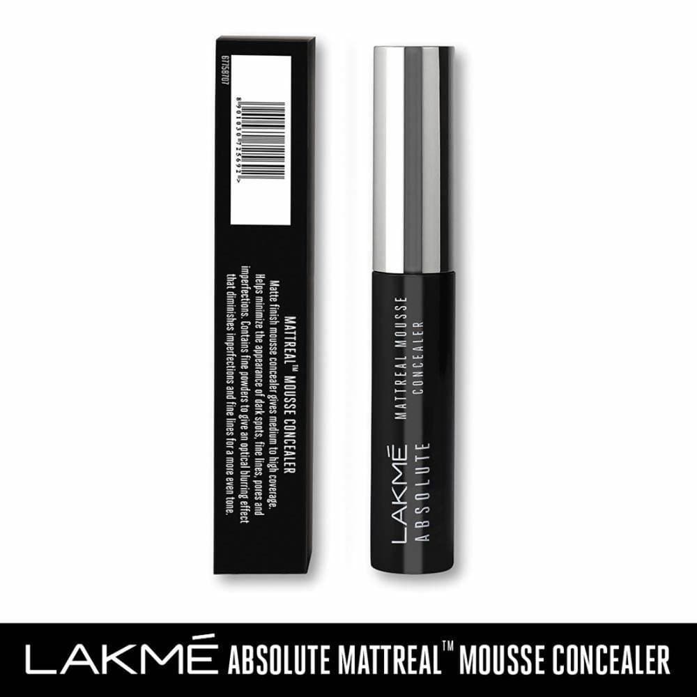 Lakme Absolute Mattereal Mousse Concealer - Caramel