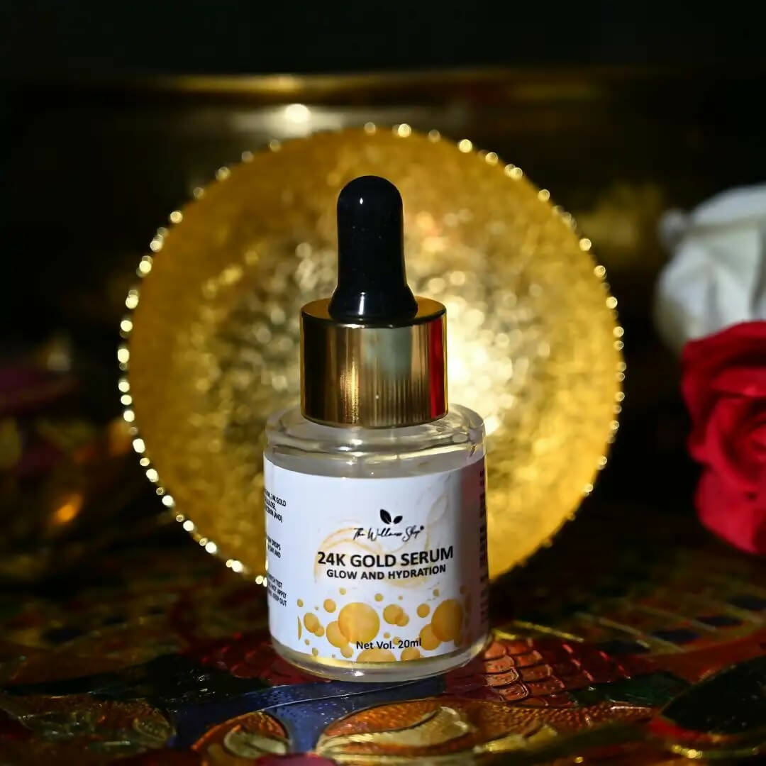 The Wellness Shop 24k Gold Serum for Glow and Hydration