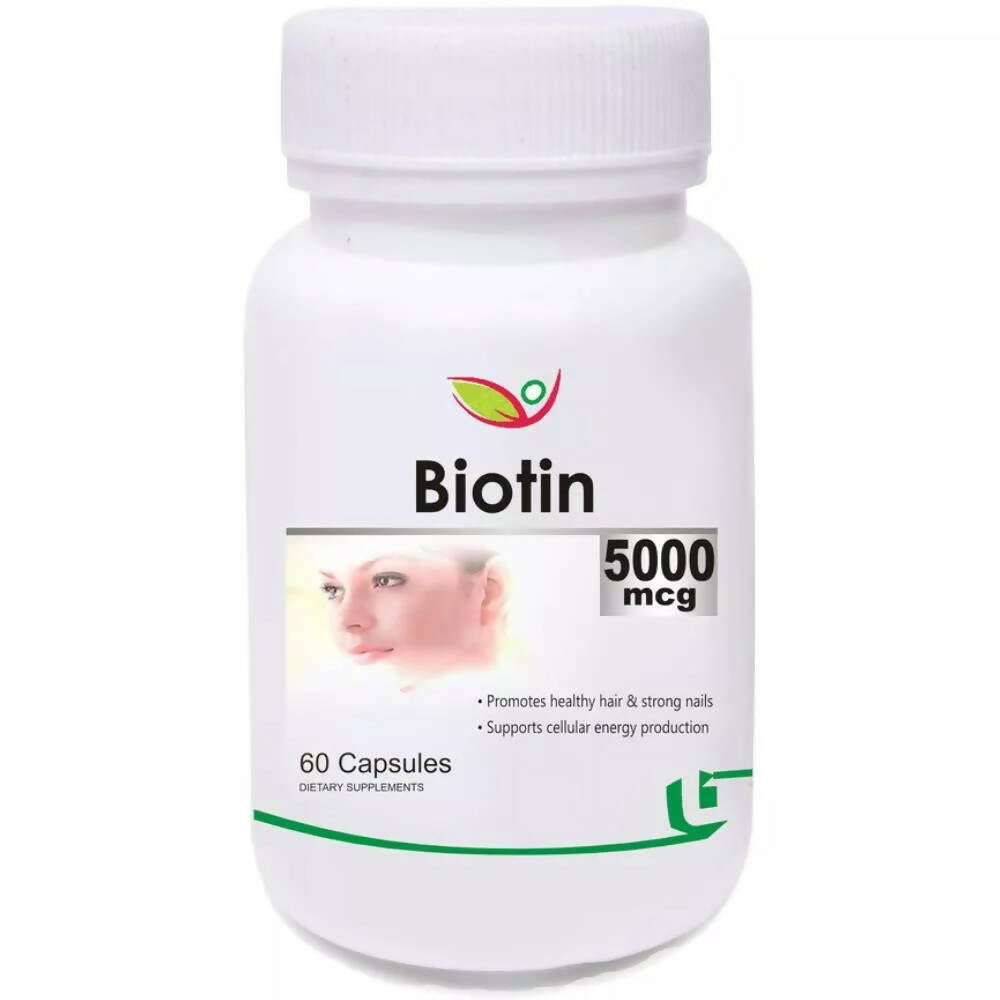 Biotrex Biotin 5000mg Veg Capsules