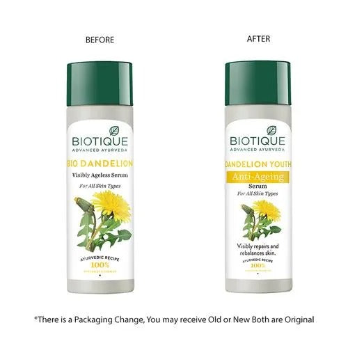 Biotique Bio Dandelion Visibly Ageless Serum 190 ml