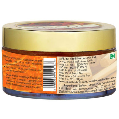 Vaadi Herbals Saffron Skin Whitening Massage Cream