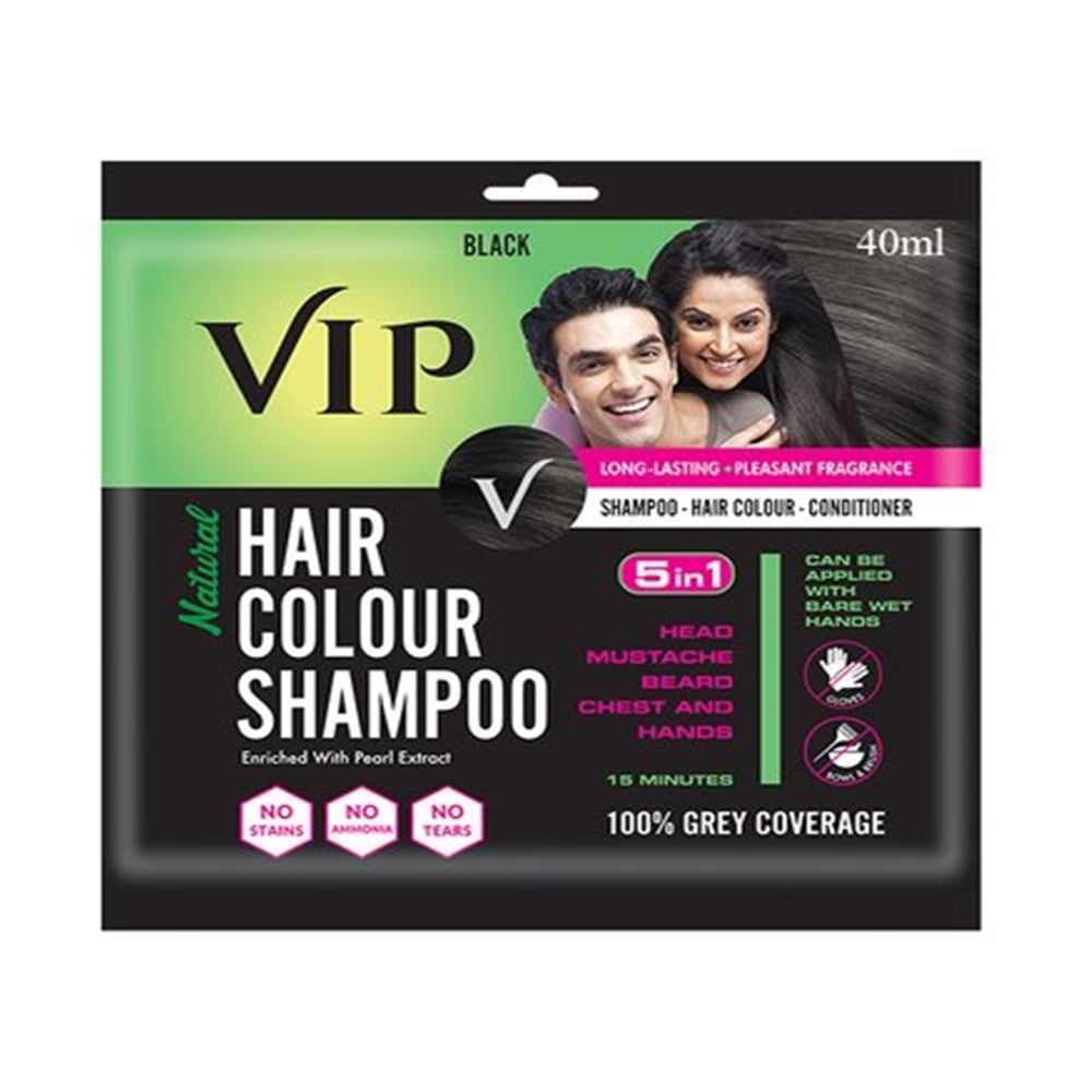 Vip Natural Hair Color Shampoo