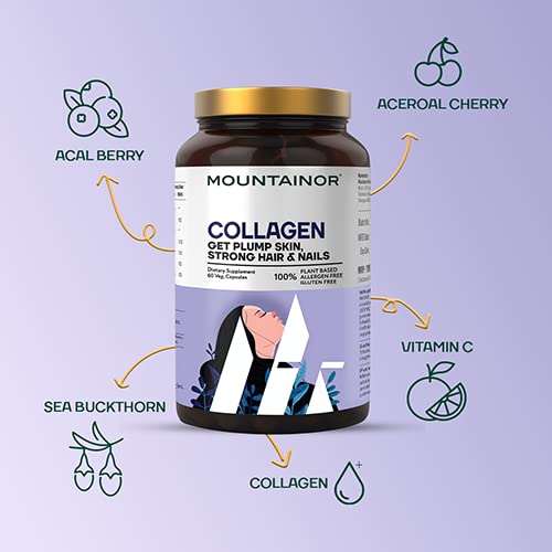 Mountainor Plant-Based Collagen Builder Capsules