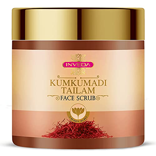 Inveda Kumkumadi Tailam Face Scrub - 100ML