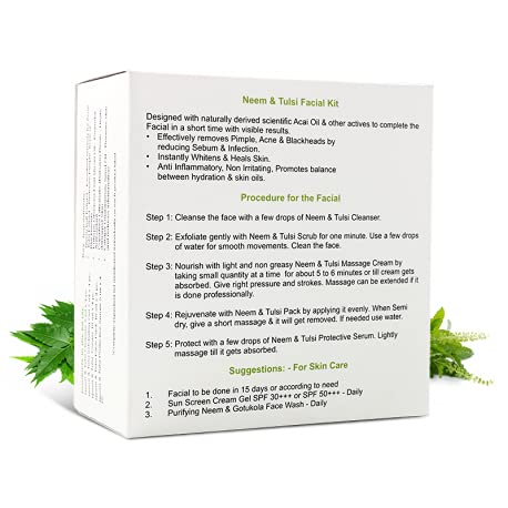 Inveda Neem and Tulsi Facial Kit