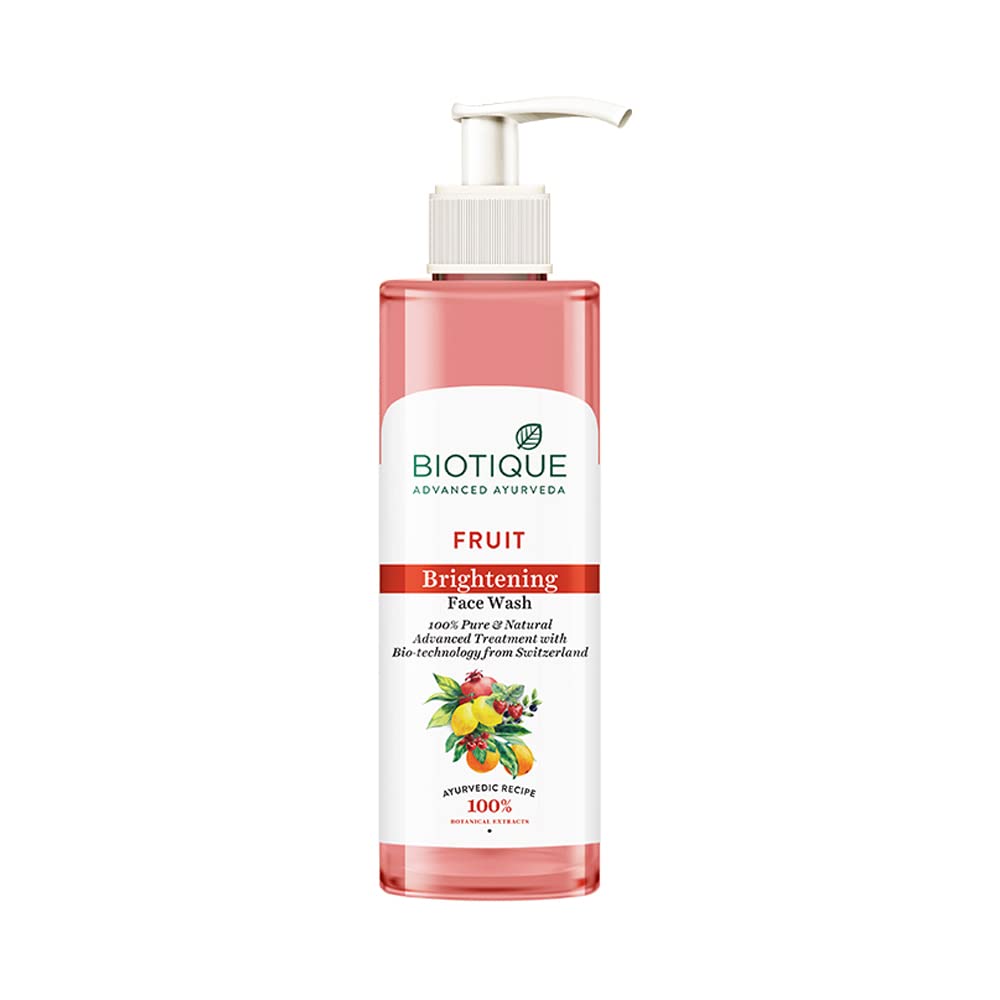 Biotique Advanced Ayurveda Fruit Brightening Face Wash - BUDNE