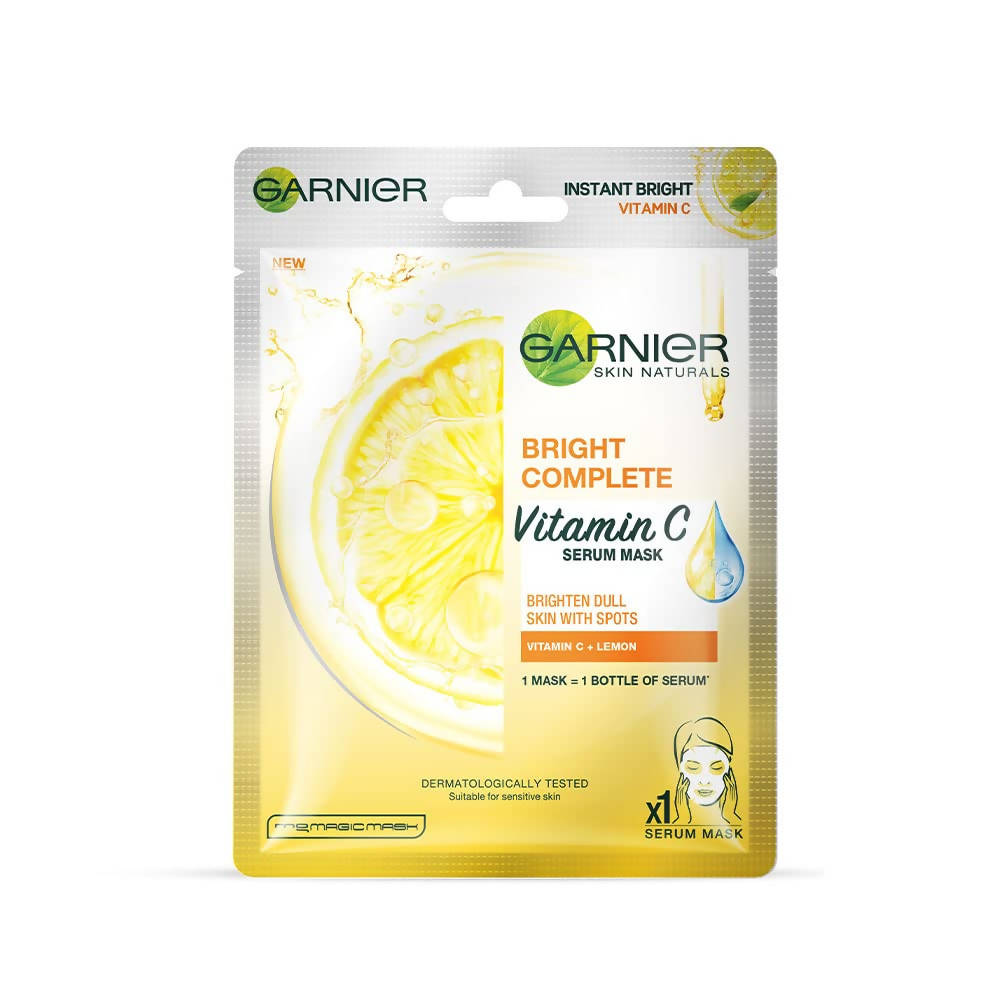 Garnier Bright Complete Vitamin C Serum Sheet Mask