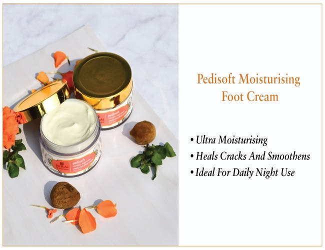 Just Herbs Pedisoft Calendula-Peppermint Crack Cure Foot Cream