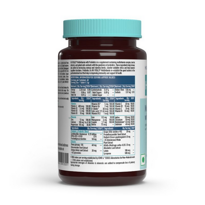 HK Vitals Multivitamin with Probiotics Tablets