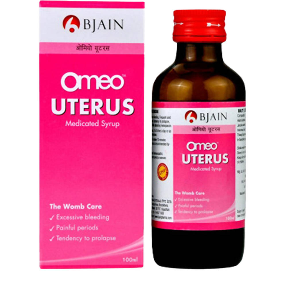Bjain Homeopathy Omeo Uterus syrup 100ml