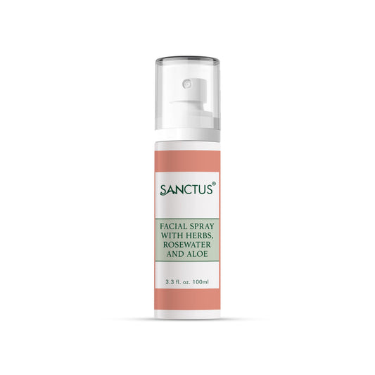SANCTUS Facial Spray with Herbs & Rose Water - 100ML