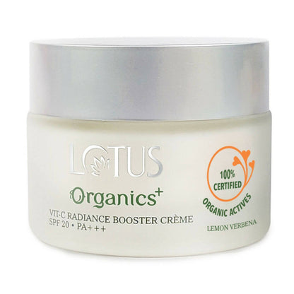 Lotus Organics+ Vit-C Radiance Booster Cr??me SPF 20 PA+++ - Lemon Verbena - BUDEN