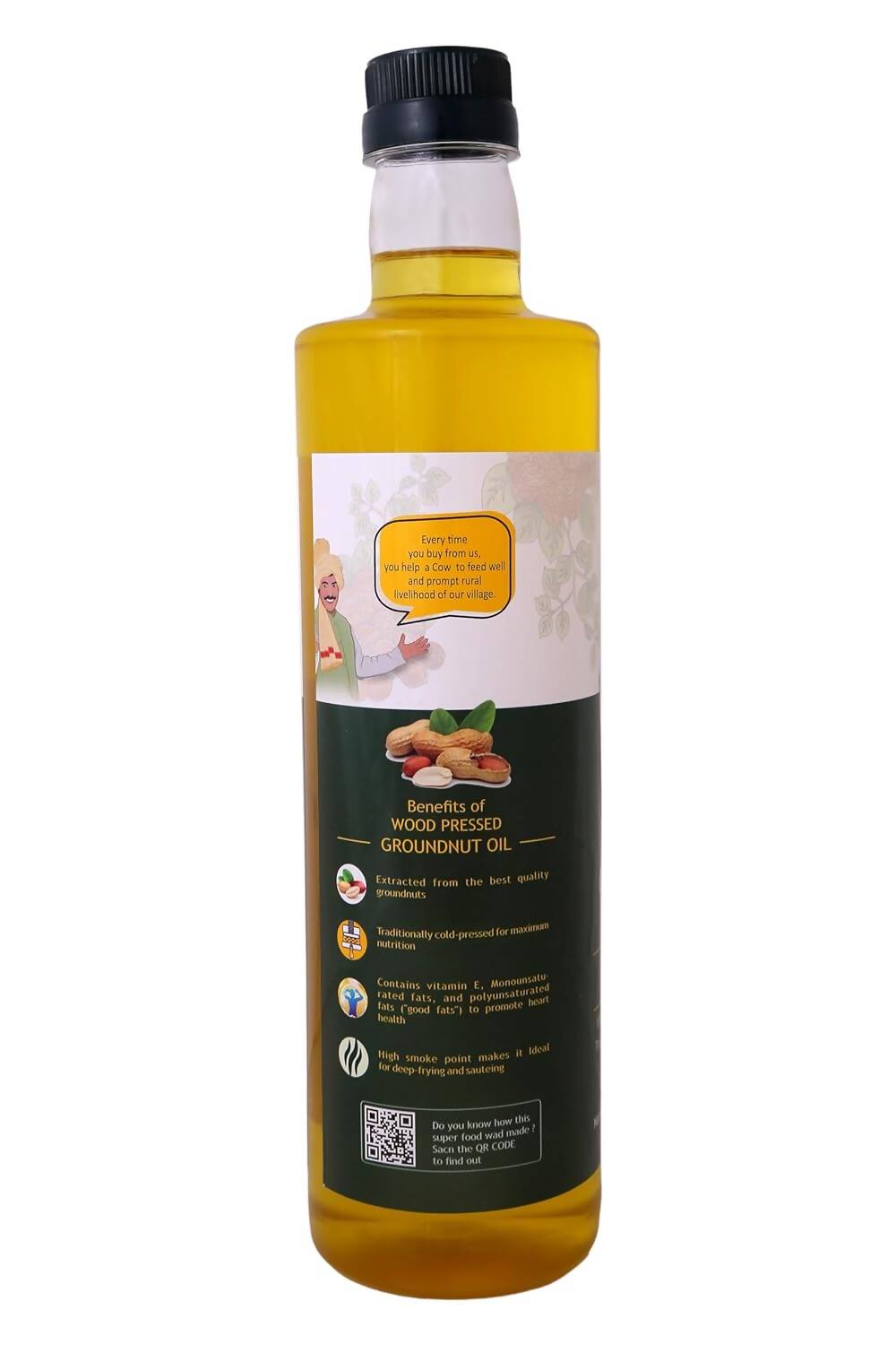 Gavyamart Wood Pressed Groundnut Oil