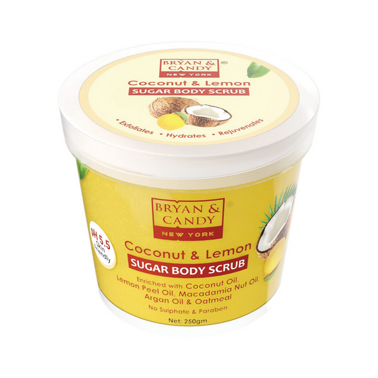 Bryan & Candy Coconut & Lemon Sugar Body Scrub