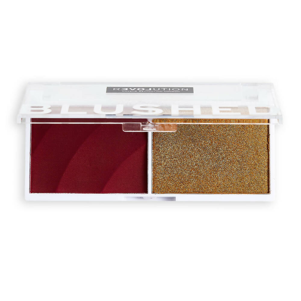 Revolution Relove Colour Play Blushed Duo - Wishful