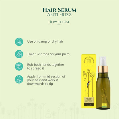 The Earth Collective Hair Serum - Anti-frizz