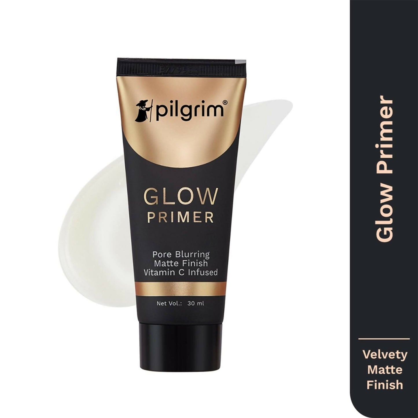 Pilgrim Glow Primer Pore Blurring Matte Finish Vitamin C Infused