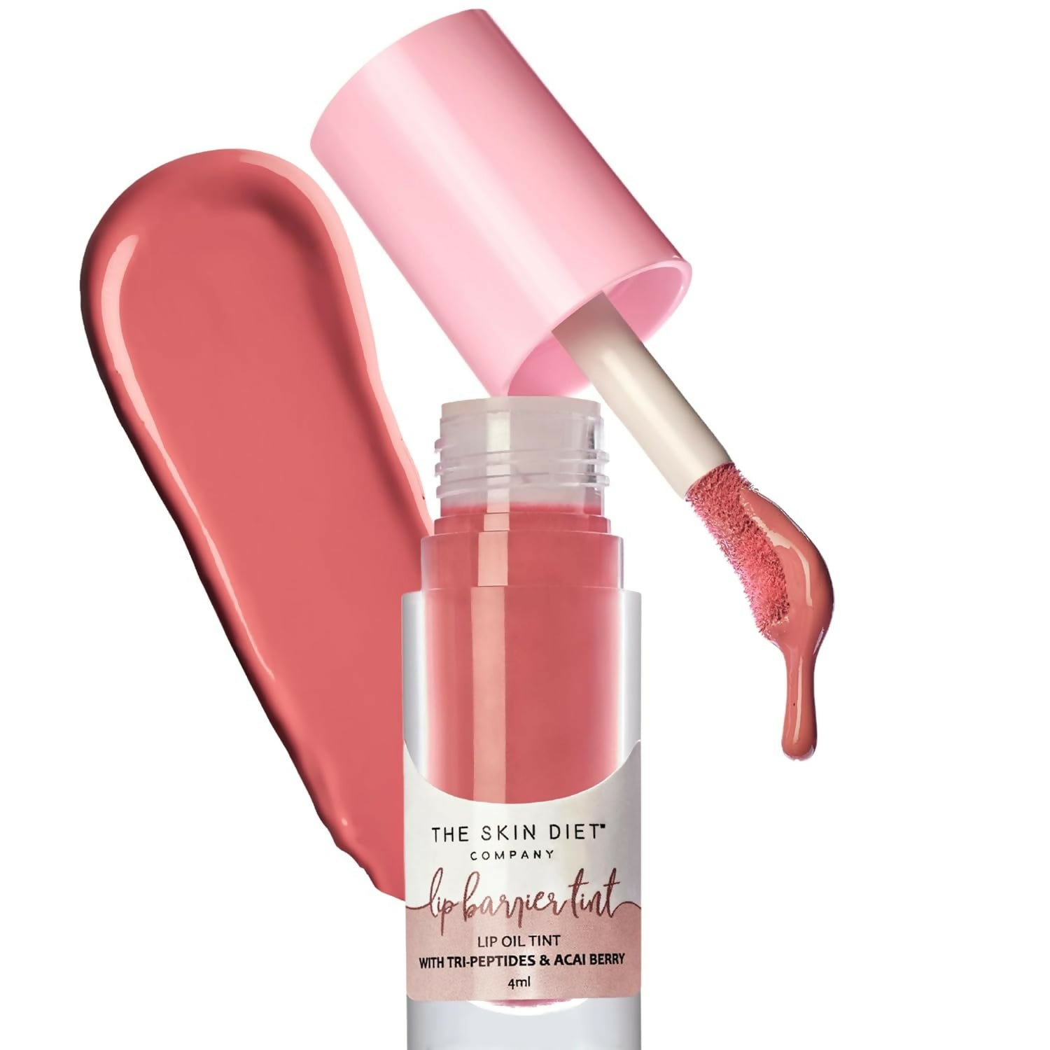 The Skin Diet Company Lip Barrier Tint Pink Affair - Nude Pink