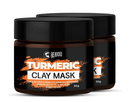 Beardo Turmeric Clay Mask - BUDNE