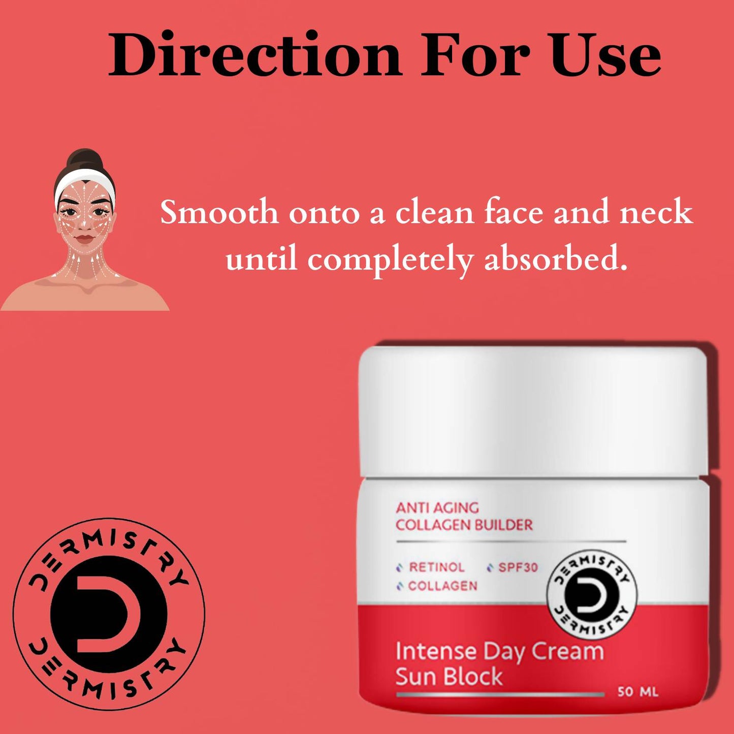 Dermistry Anti Aging Intense Day Cream Sun Block & Instant Intense Face Mask