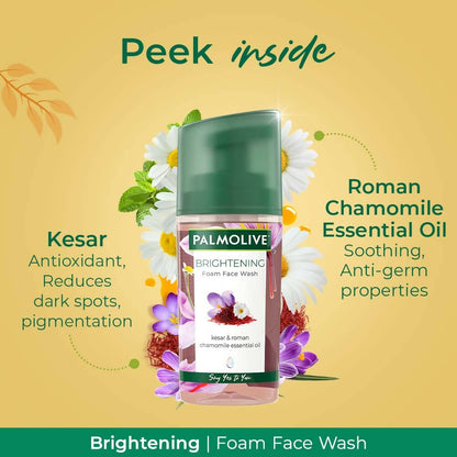 Palmolive Brightening Foam Face Wash