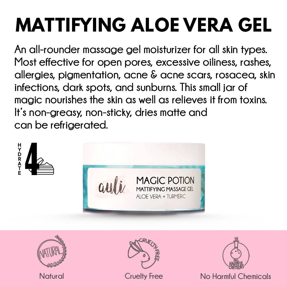 Auli Magic Potion Mattifying Massage Gel