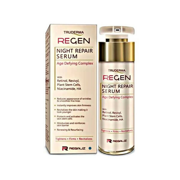 Truderma Regen Night Repair Serum For Skin Ageing - BUDNE