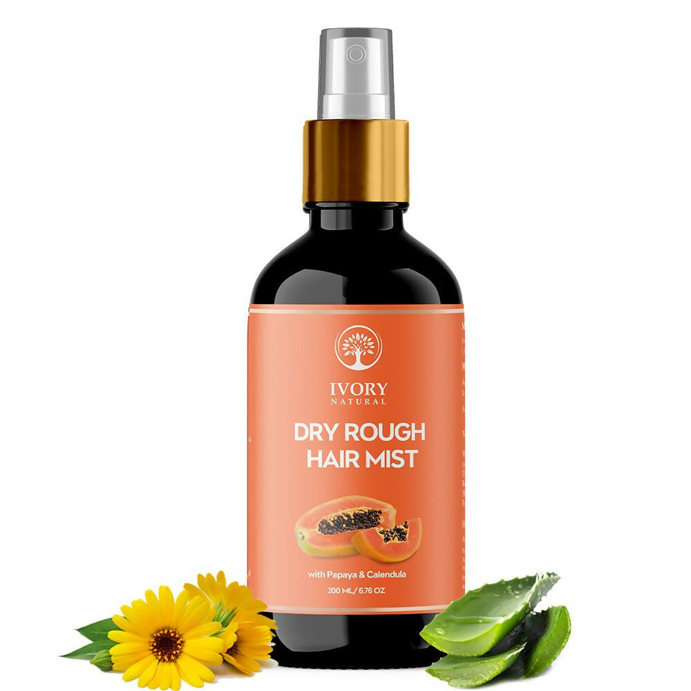 Ivory Natural Dry Rough Hair Mist - Reenergize, Moisturize, And Glow - Immediate Hydration For Dry Hair