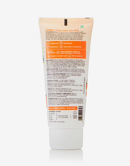 Fabessentials Vitamin C Citrus Fruits Face Wash