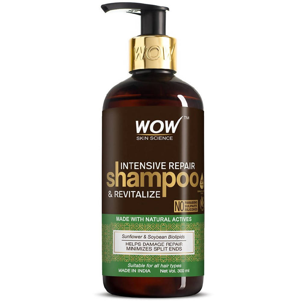 Wow Skin Science Intensive Repair Shampoo and Revitalize