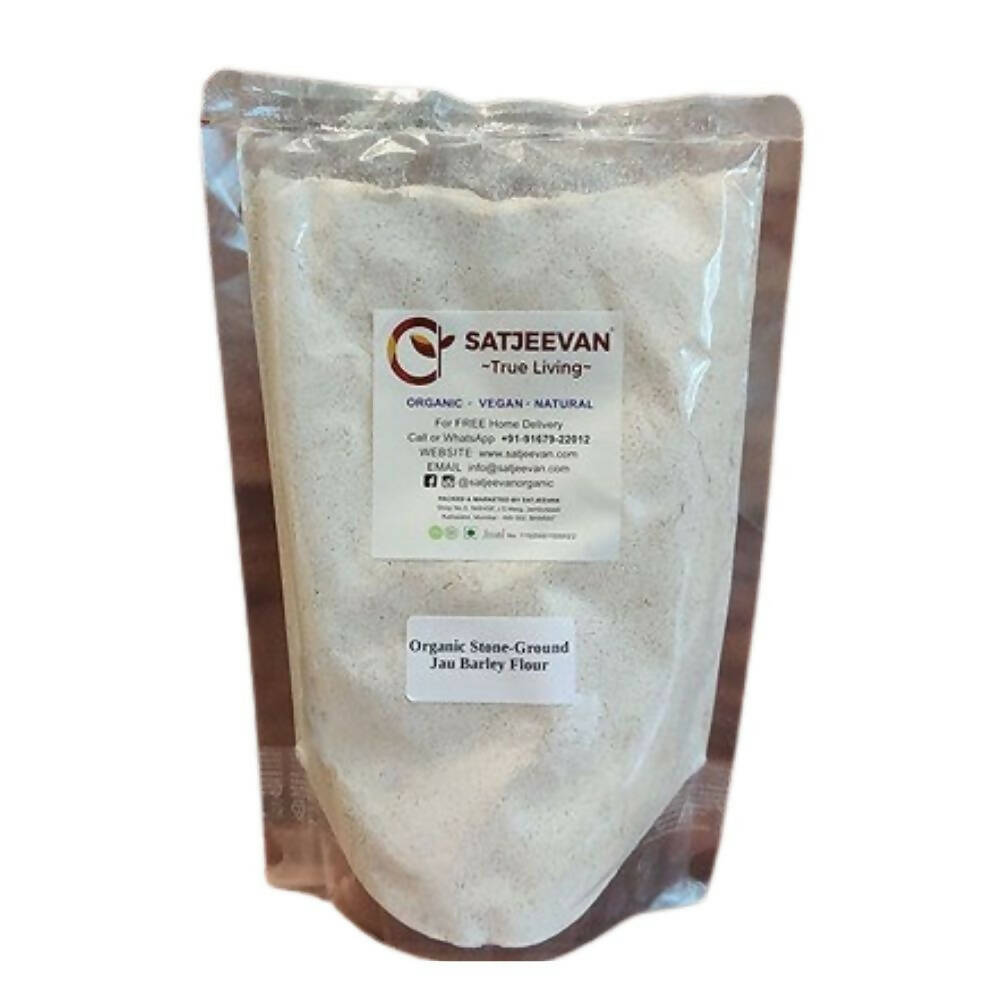 Satjeevan Organic Stone-Ground Jau Barley Flour