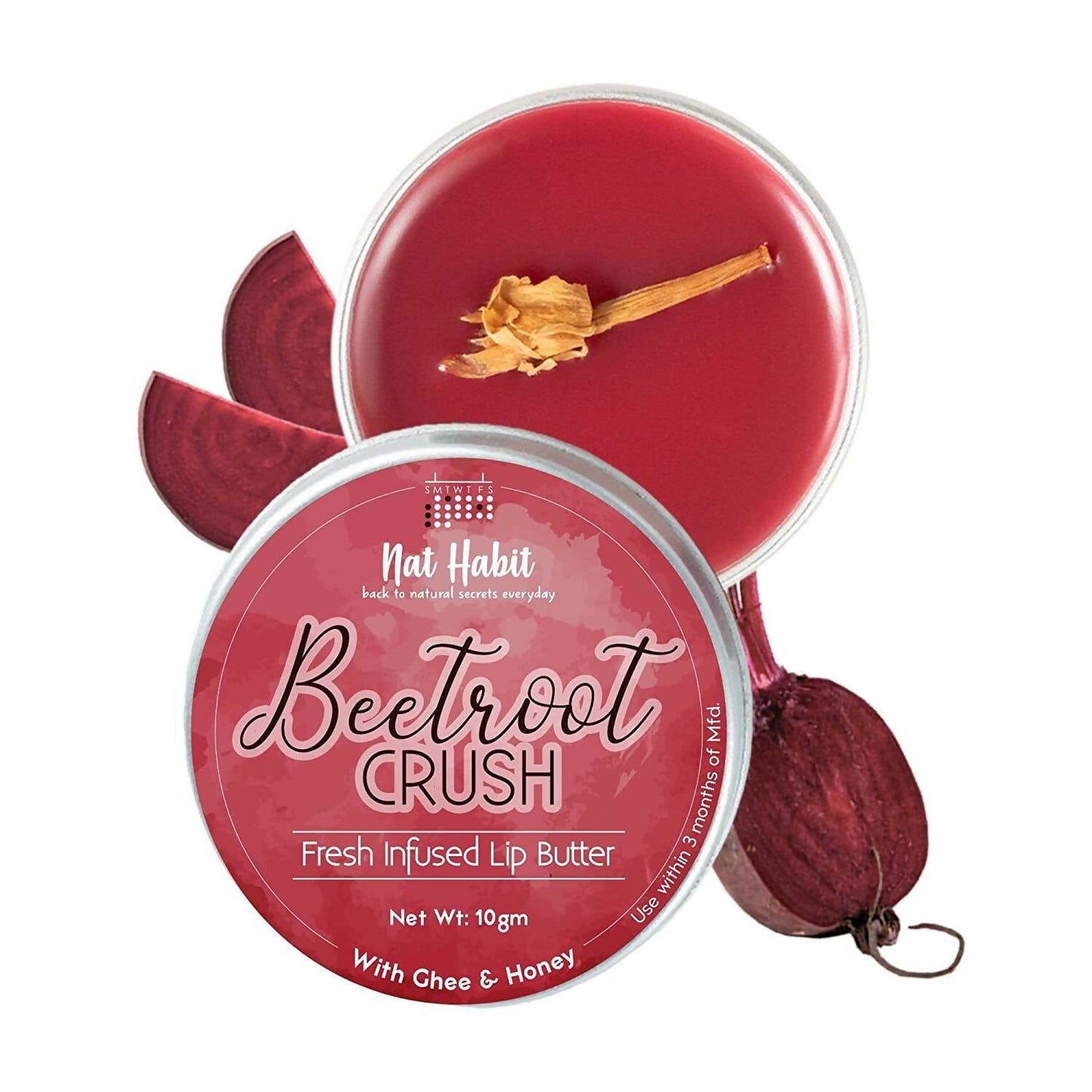 Nat Habit Beetroot Crush Lip Balm