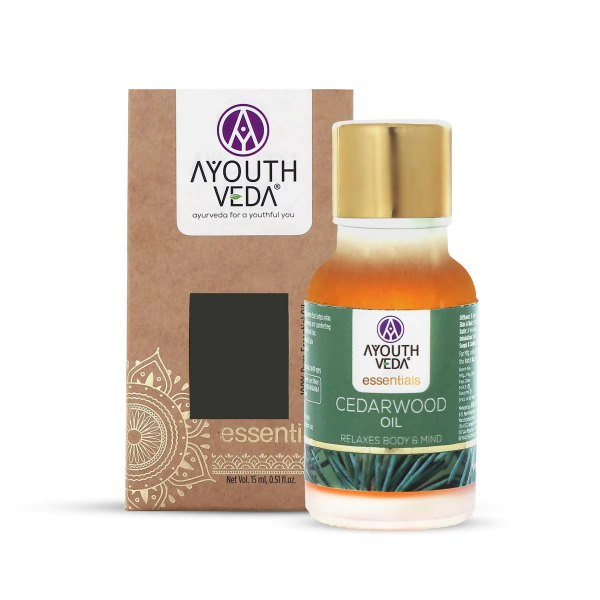 Ayouthveda Essentials Cedarwood Oil - BUDNEN