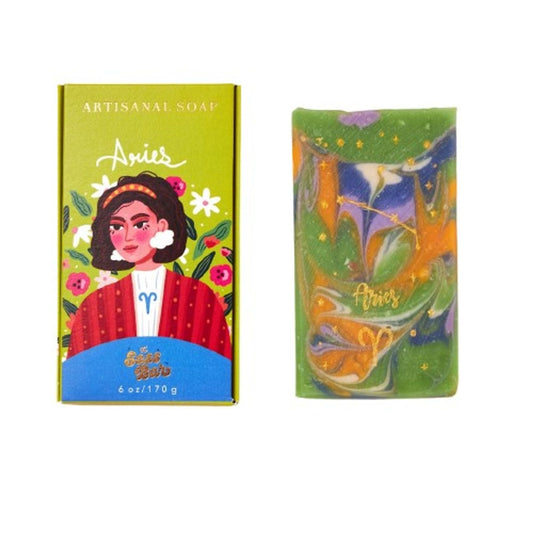 The Sass Bar Aries Star Sign Soap - 135GM