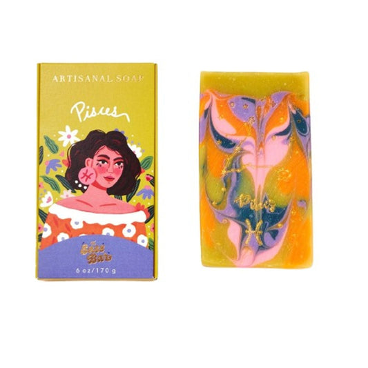 The Sass Bar Pisces Star Sign Soap - 135GM