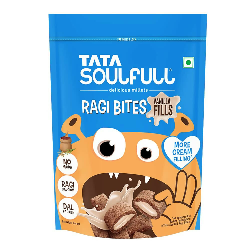 Tata Soulfull Ragi Bites Vanilla Fills Breakfast Cereal