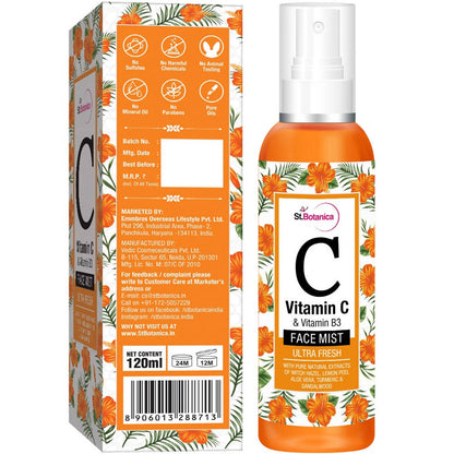 St.Botanica Vitamin C & Vitamin B3 Face Mist