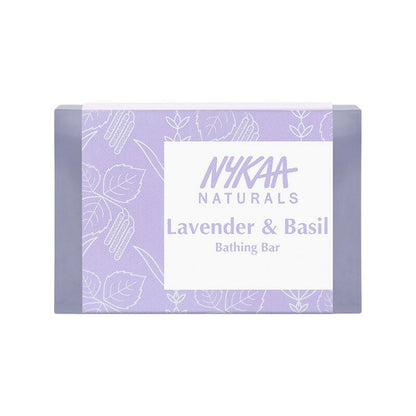 Nykaa Naturals Lavender & Basil Soothing Bathing Soap