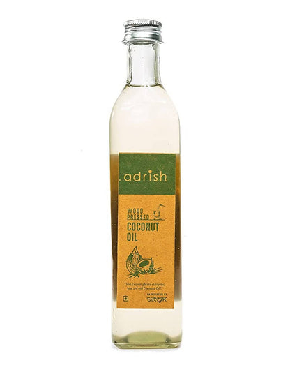 Adrish Wood Pressed Coconut Oil - BUDNE