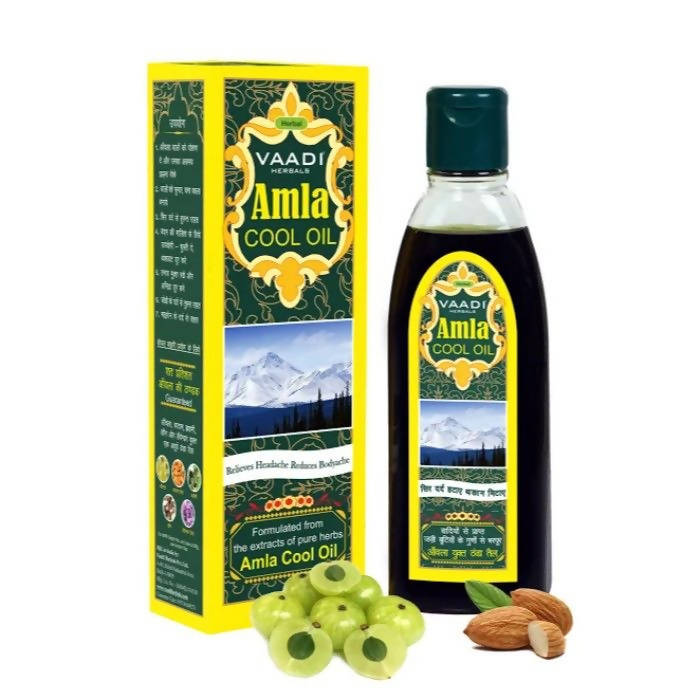 Vaadi Herbals Amla Cool Oil with Brahmi and Amla Extract - Distacart