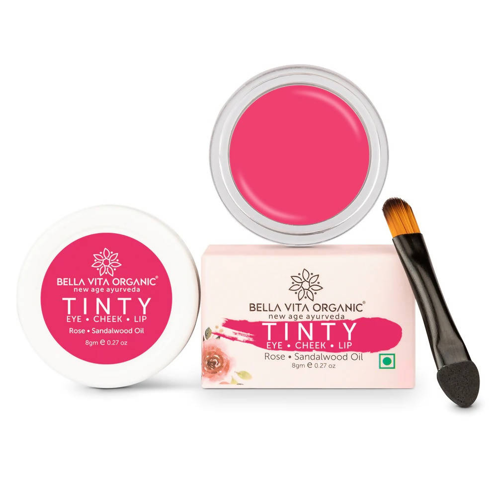 Bella Vita Organic Rose Pink 3 in 1 Tinty Blush