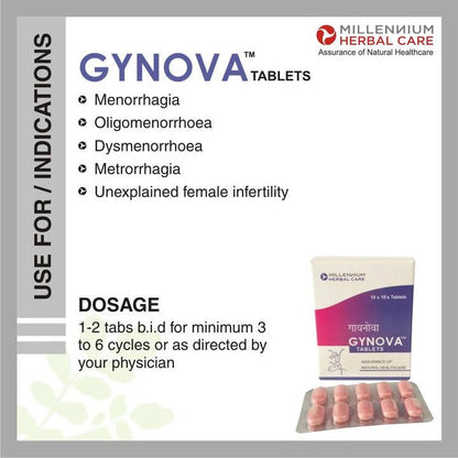 Millennium Herbal Gynova Tablets