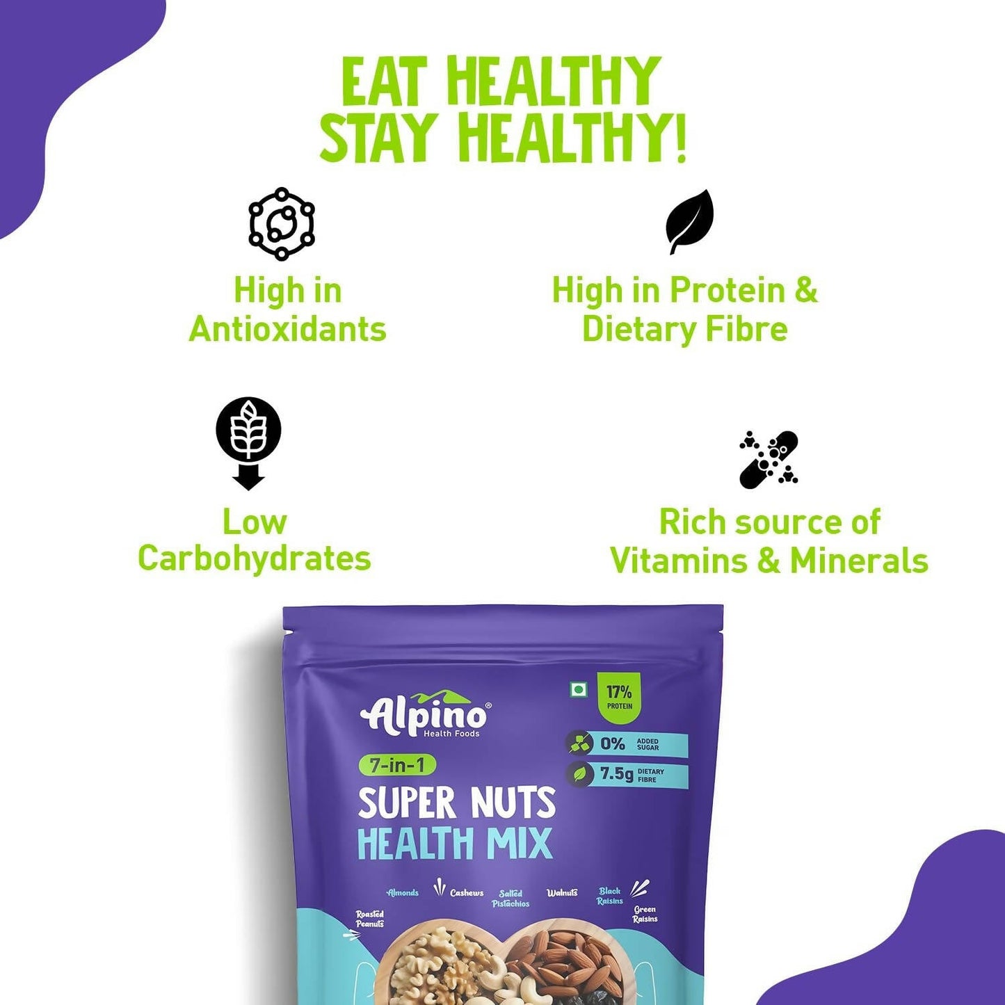Alpino 7-in-1 Super Nuts Health Trial Mix