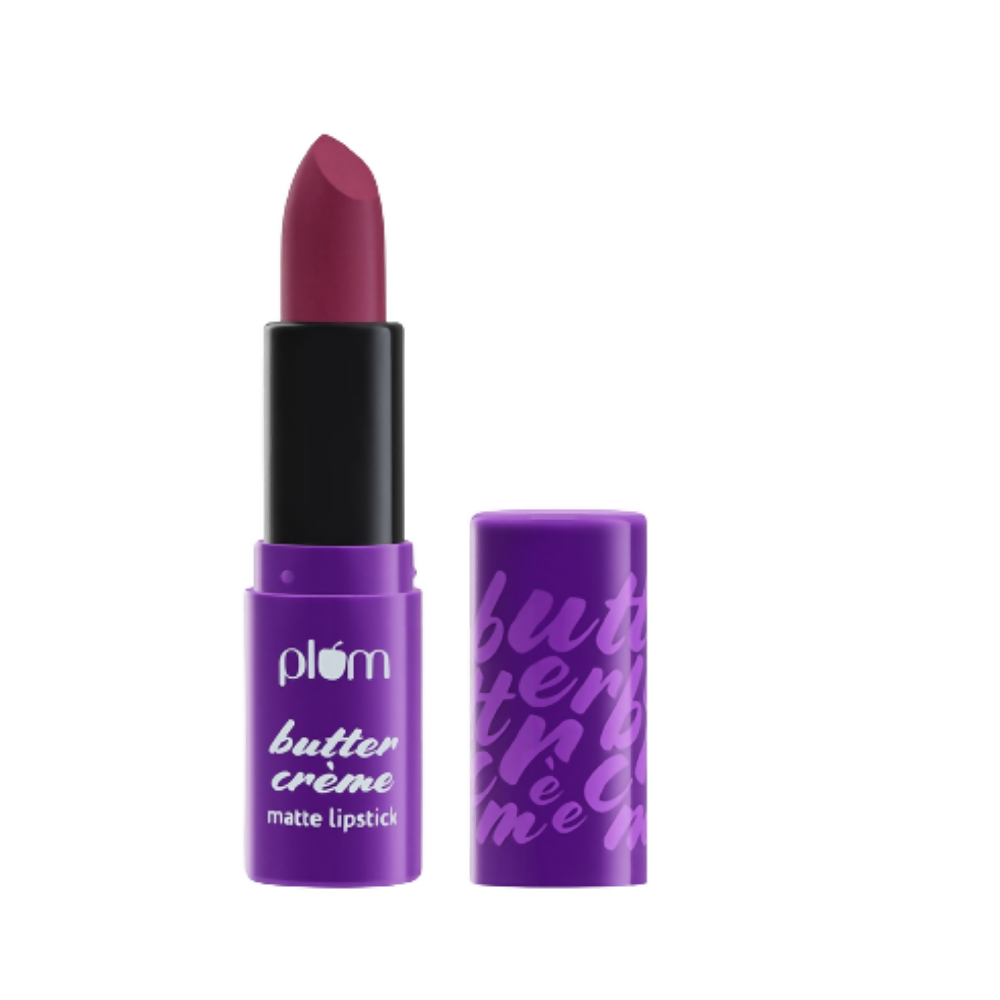 Plum Butter Cr??me Matte Lipstick Merlot Magic - 138 (Plum) - BUDNE