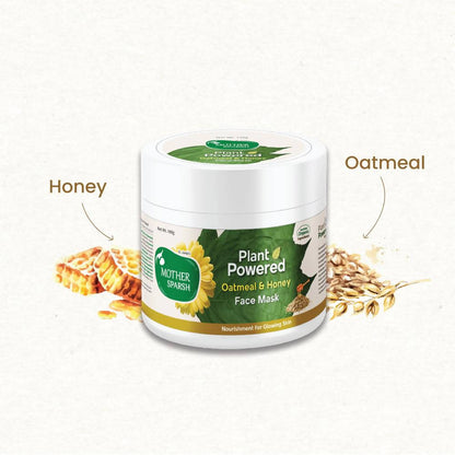 Mother Sparsh Plant Powered Oatmeal & Honey Face Mask