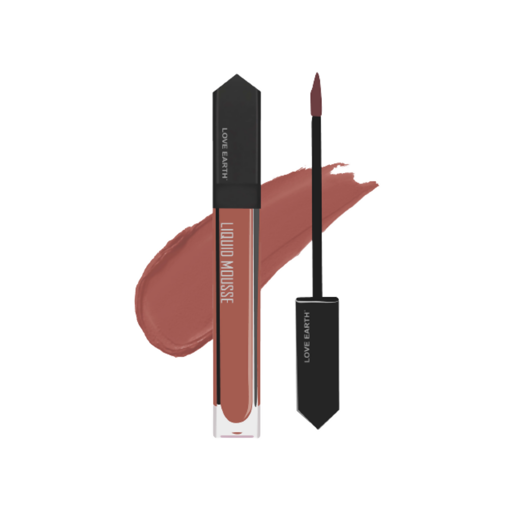 Love Earth Liquid Mousse Lipstick - Appletini - BUDNE