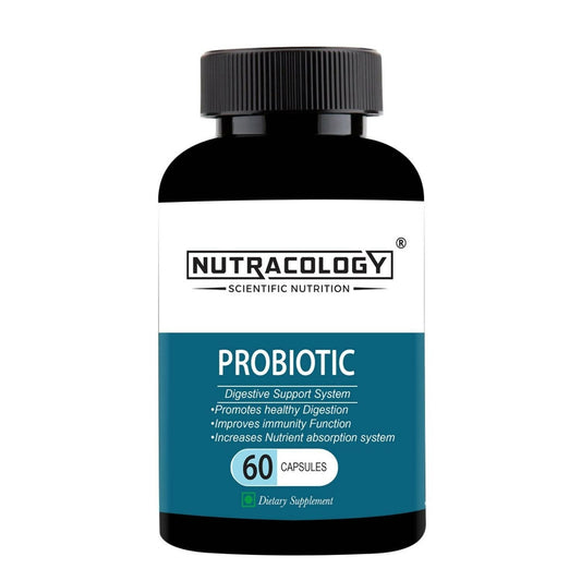 Nutracology Probiotics Supplement For Digestion Immunity And Overall Gut Health Capsules - BUDEN